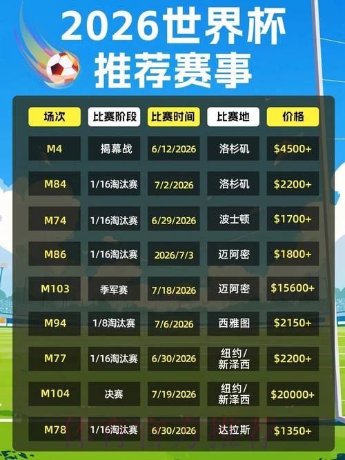 2026美加墨世界杯直播平台推荐